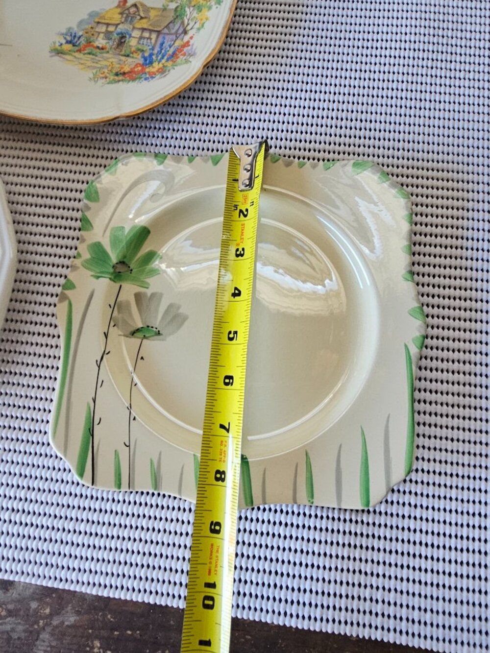 Vintage Plates Three Pieces (G6)